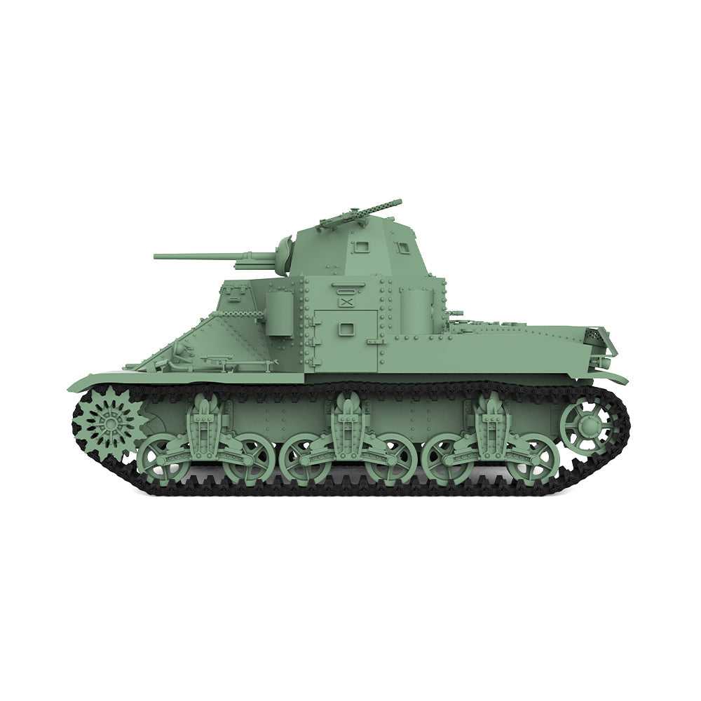 Detail view of SSMODEL 510 Military Armoured Model Kit US M2 Medium Tank Model
