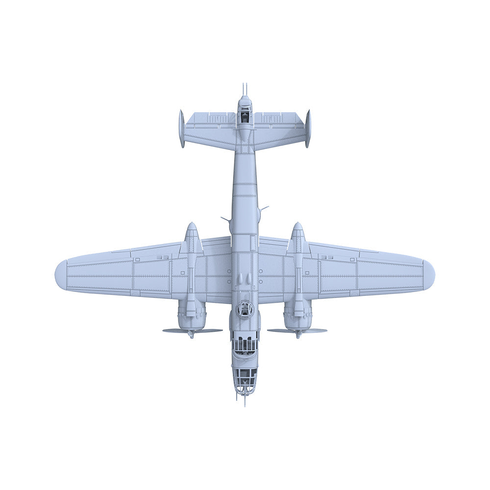 Yao's Studio LYR221 Fighter Aircraft Military Model Kit US Navy B-25J-1 Mitchell Bomber — detail view 4
