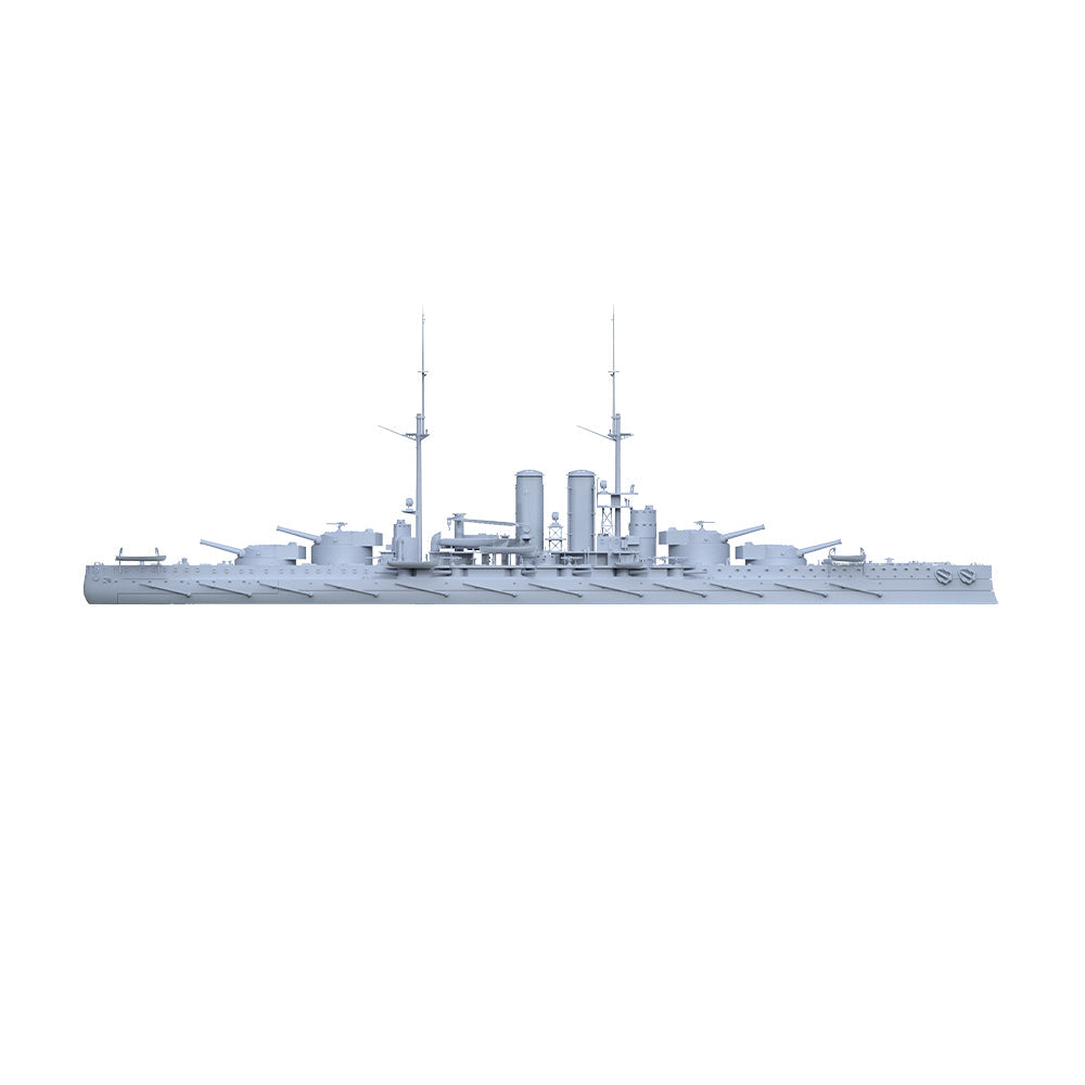 SSMODEL 501 Military Warship Model Kit SMS Viribus Unitis Battleship — detail view 3