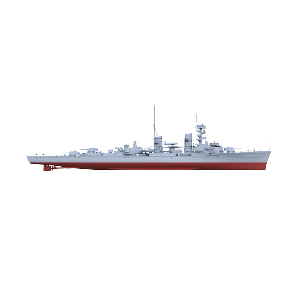 SSMODEL 563S Military Warship Model Kit German Navy Karlsruhe Light Cruiser — scale model kit