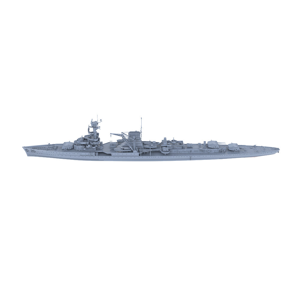 SSMODEL 564 Military Warship Model Kit German Navy Leipzig Light Cruiser — detail view 2