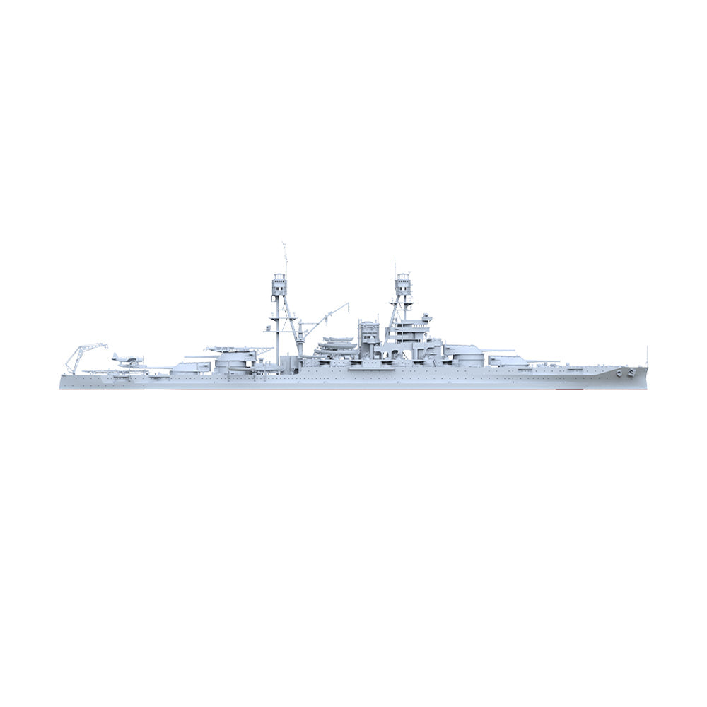 SSMODEL 559 Military Warship Model Kit US Navy Arizona Battleship BB-39 — detail view 4