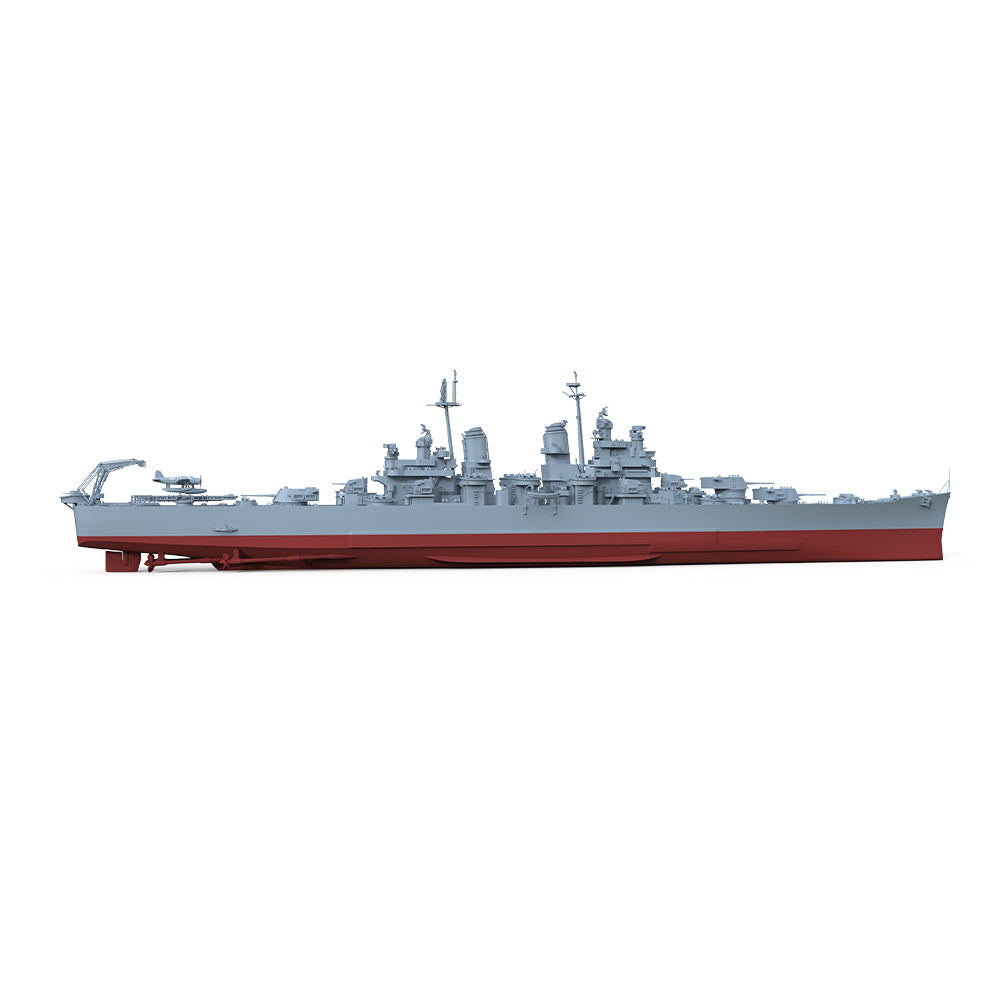 SSMODEL 556S Military Warship Model Kit US Navy Baltimore Heavy Cruiser 1943 CA-68