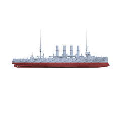 SSMODEL 504S Military Warship Model Kit Russian Navy Varyag Protected Cruiser