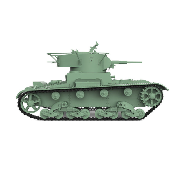 SSMODEL 597 Military Armoured Model Kit Soviet T-26 Light Tank