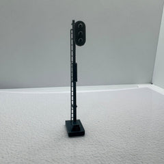 LYTS097  3D Printed Model Kit Model Railway Scenery Dwarf Block Signal And Bridge Set