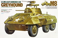 Tamiya 35228 1/35 Scale Military Model Kit U.S M8 Light Armored Car Greyhound