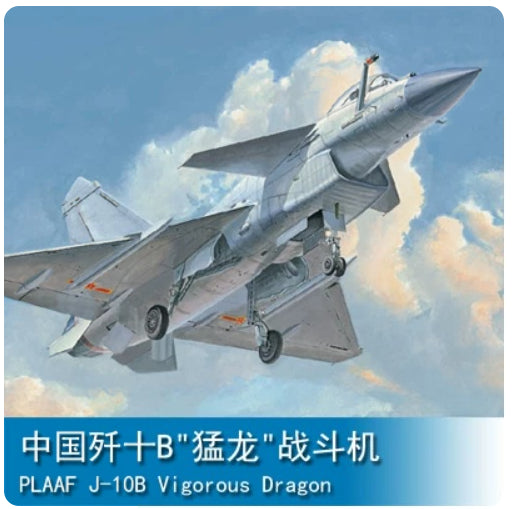 Trumpeter 1/48 02848 PLAAF J-10B Vigorous Dragon — scale model kit