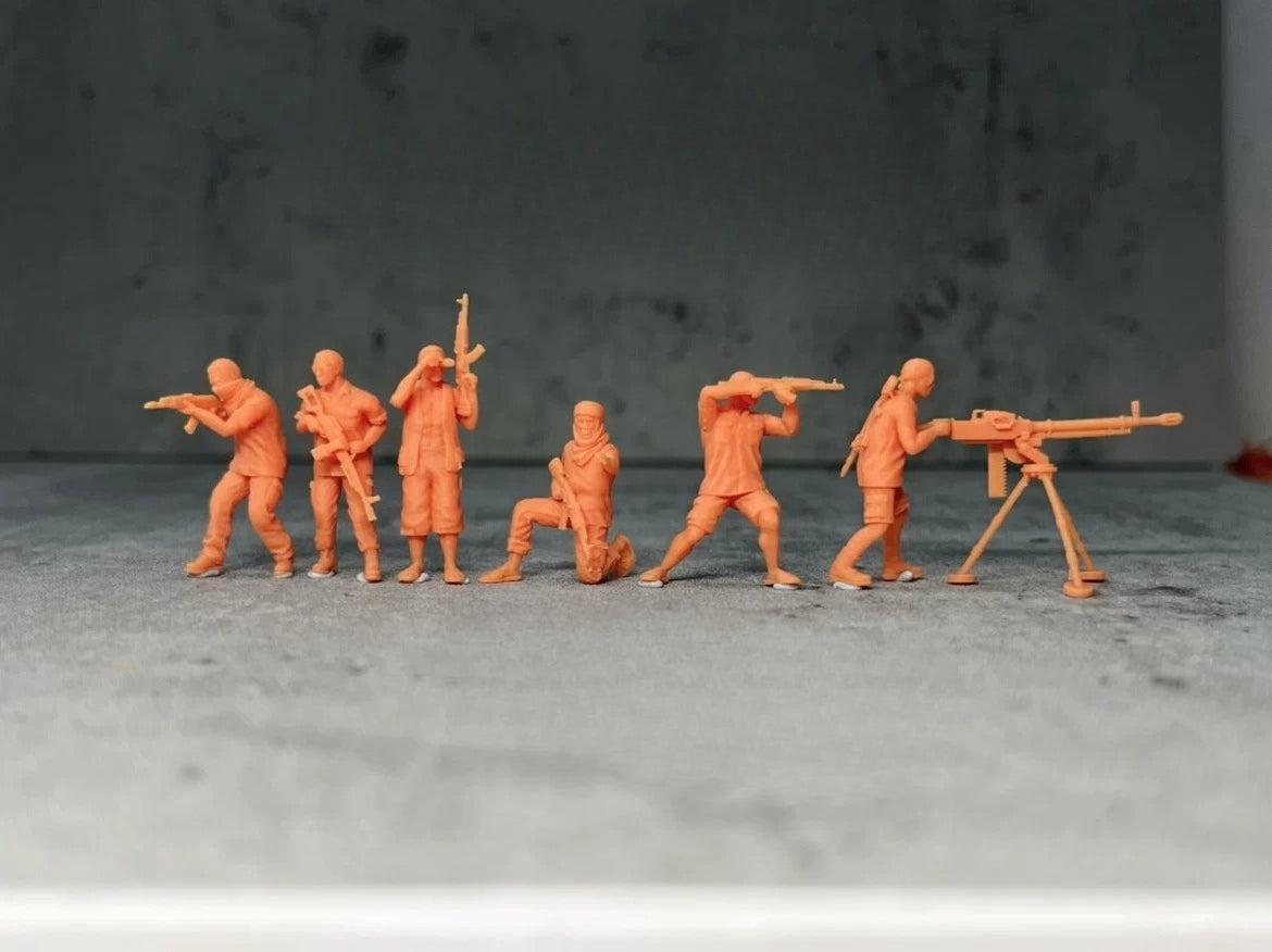Modern Soldier 6-Man Team LSSNO14 1/35/48/64/72/87/100/144