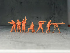 Modern Soldier 6-Man Team LSSNO14 1/35/48/64/72/87/100/144