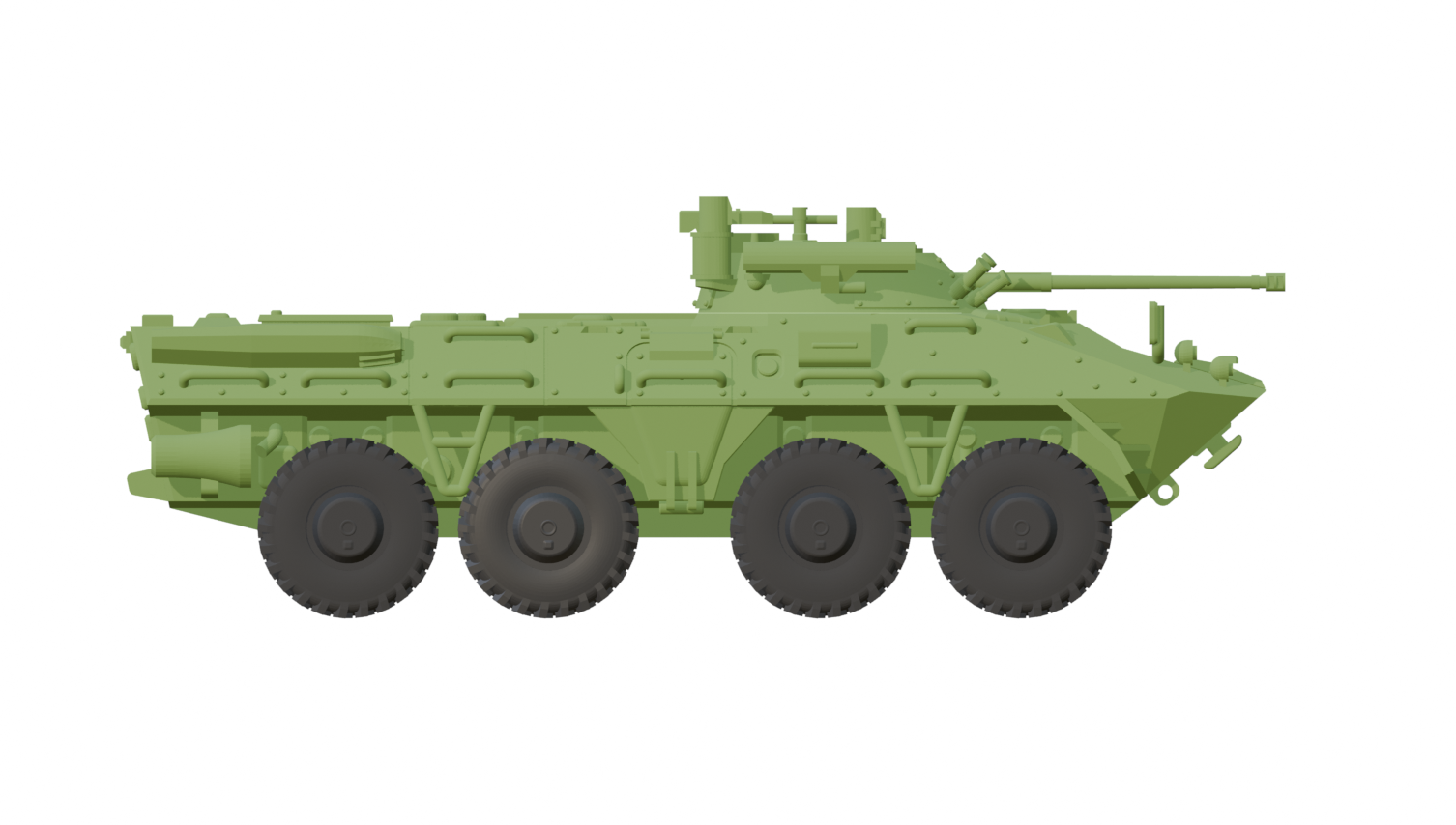 SSMODEL MODEL KIT 1/144 BTR-90 tank（Berezhok turret）（8×8）VWIFV144RUS0013