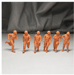 Modern ground crew 29 people LSSNO100 1/35/48/64/72/87/100/144