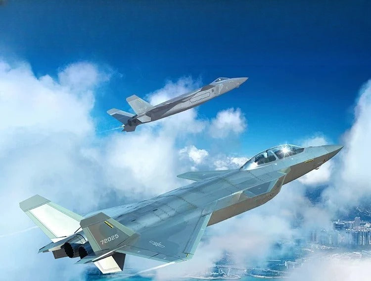 Trumpeter 1/48 Chinese J-20S "Veyron" Stealth Fighter - Beast Mode 05850 — scale model kit