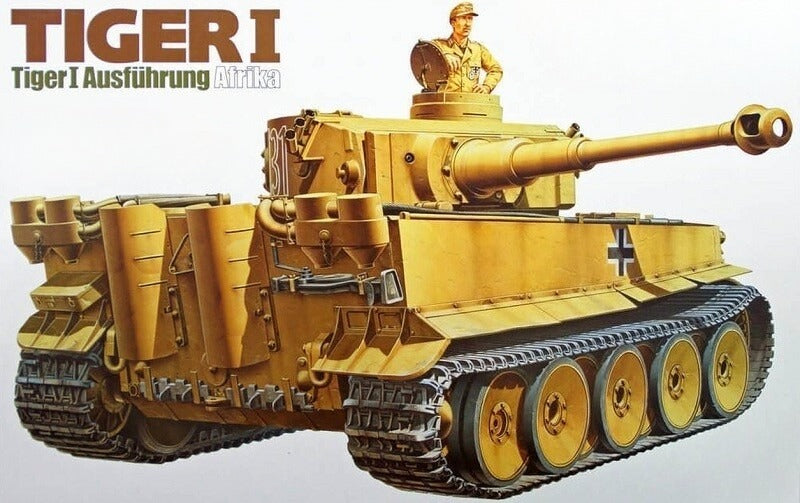 Tamiya 35227 1/35 Model Kit WWII German Heavy Tank Tiger I Initial Production