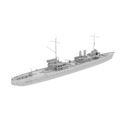 RHWS016 France Marne Class Destroyer Marne Water line