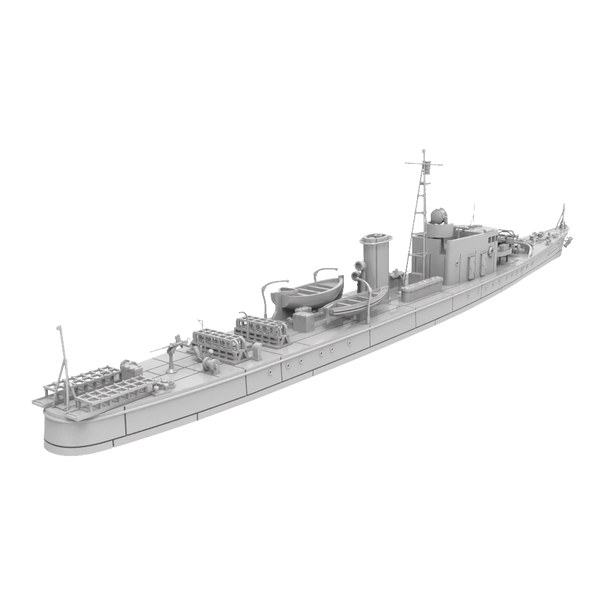 RHWS012 IJN Type K-7 No.4 Submarine Chaser Kusentei Water line