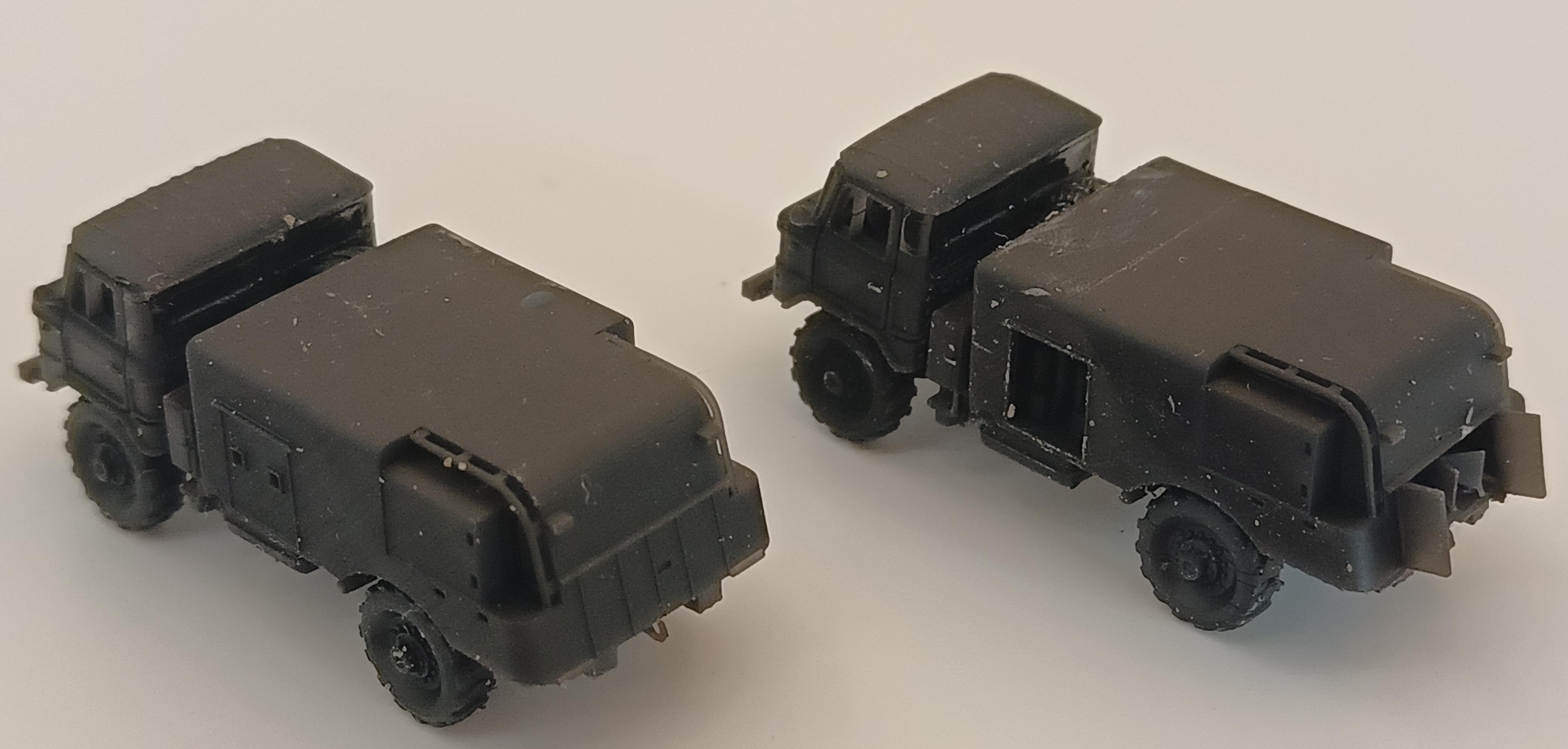 SSMODEL MODELKIT 1/144Gaz-66 Smoke release vehicle VNCV144RUS0005+VNCV144RUS0006