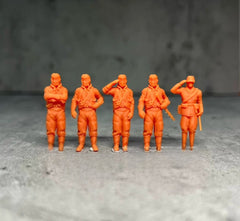 World War II pilots (5 men) LSSNO28 1/35/48/64/72/87/100/144