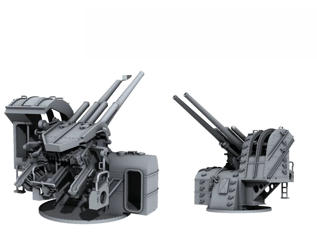 SSMODEL SSMODEL R700016  1/700 scale 127mm gun late