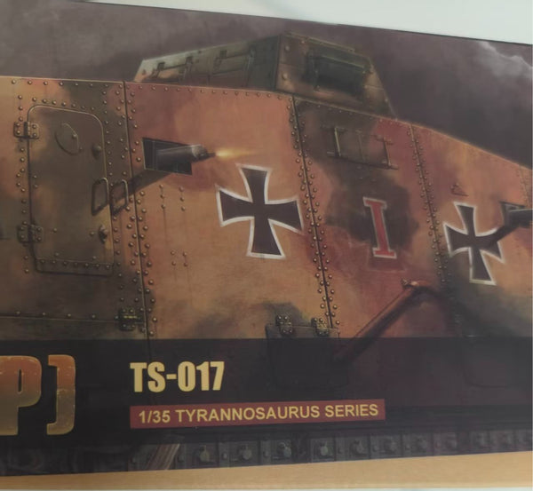Meng Model TS-017 1/35 German A7V Tank (Krupp)
