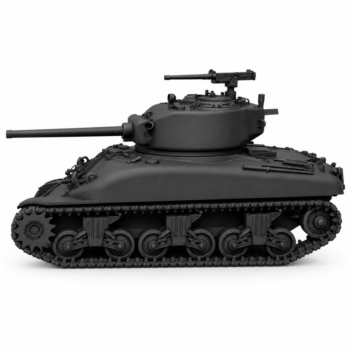 SSMODEL 1/72 1/144 Multi-Scale M4A1 76W Sherman US WWII Tank MODEL KIT TSS0208 — detail view 16