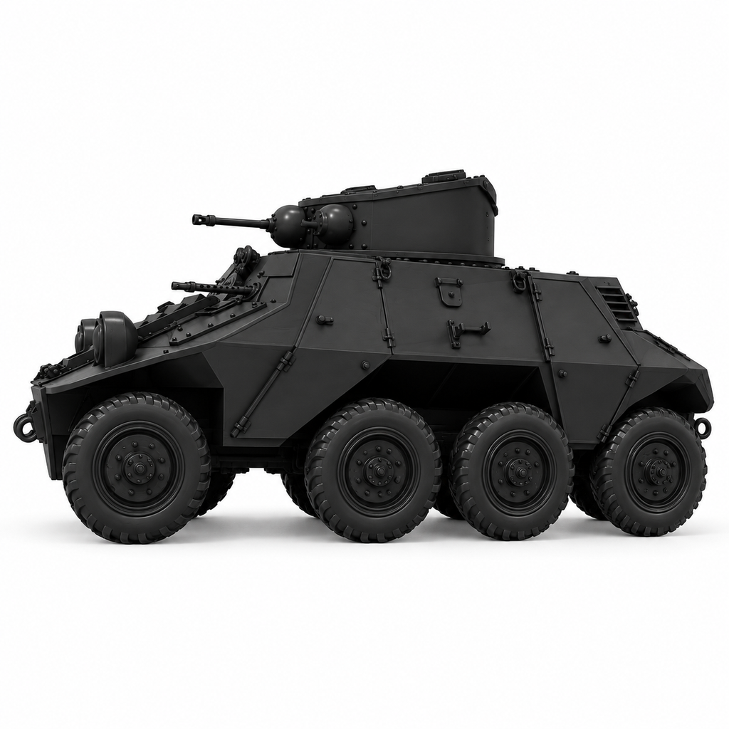 SSMODEL 1/72 1/144 Multi Scale Steyr ADGZ Armored Car 8 Rad Resin MODEL TSS0961