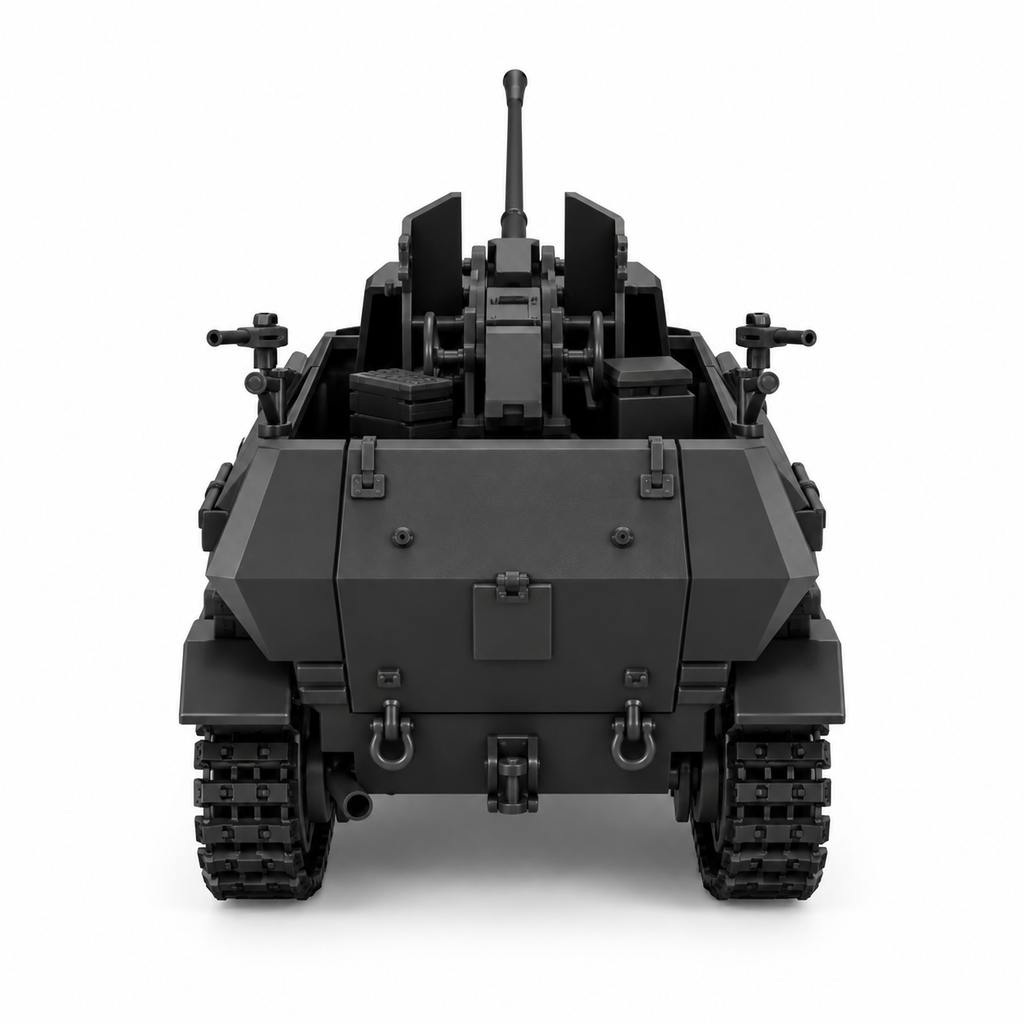 SSMODEL 1/72 1/144 Sd.Kfz.251/17 Ausf.C with 2cm Flak 38 Resin MODEL KIT TSS1526