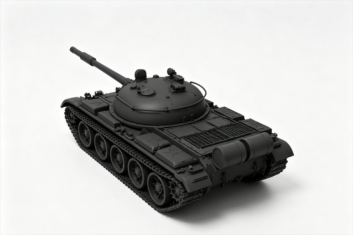 SSMODEL 1/72 1/144 Multi Scale T-62 tank Resin Model Kit TSS0417 — detail view 4