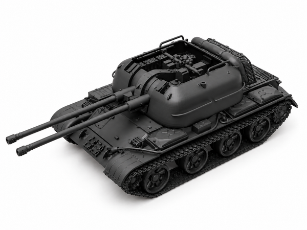 SSMODEL 1/72 1/144 ZSU-57-2 Soviet coldwar mobile AA-gun Resin Model Kit TSS0284
