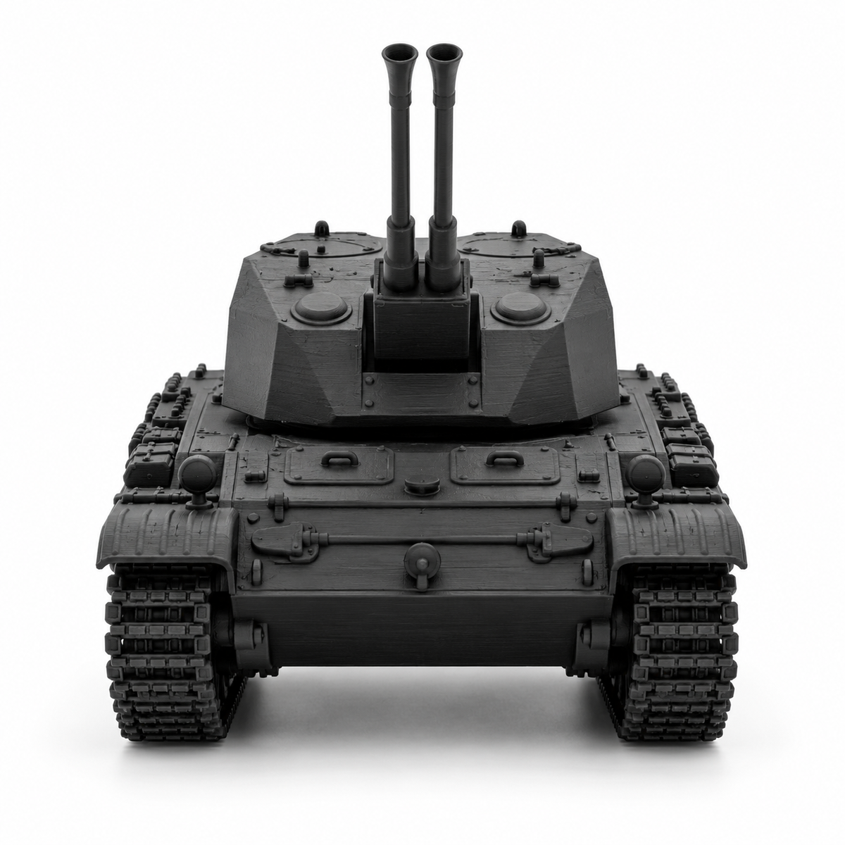 SSMODEL 1/72 1/144 WWII German Flakpanzer V Coelian AA Resin Model Kit TSS1243 — detail view 6