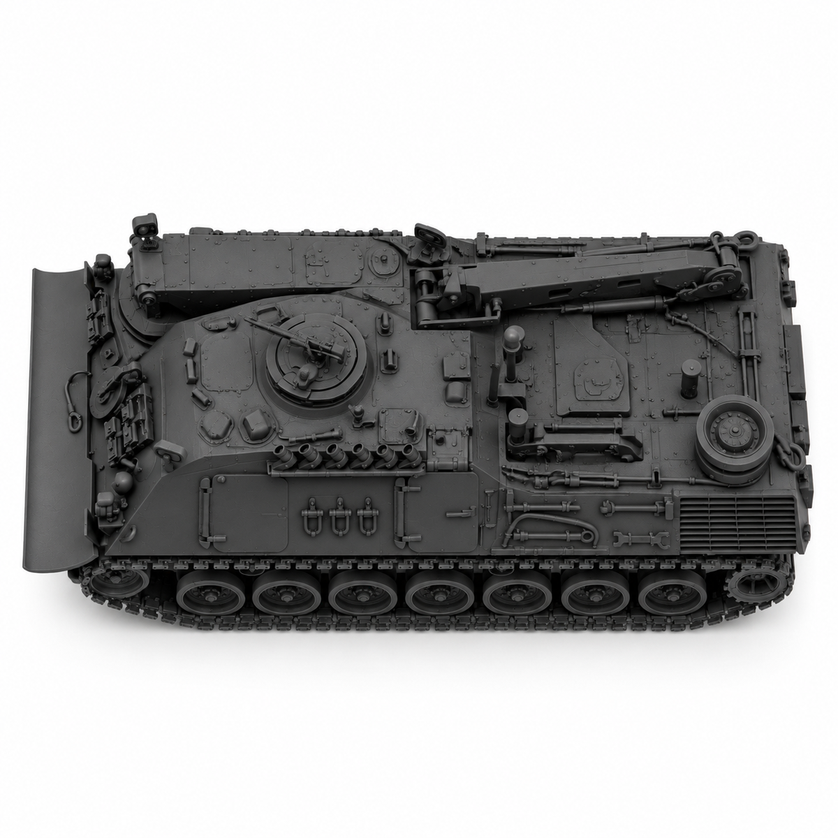 SSMODEL 1/72 1/144 Multi Scale Bergepanzer 2 ARV Germany Tank MODEL TSS0643 — detail view 5