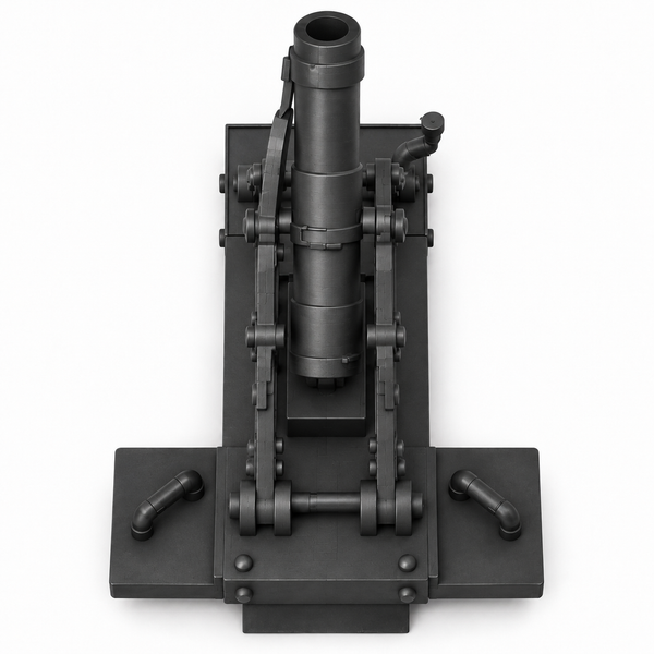 SSMODEL 1/72 1/144 Multi Scale 9cm G.R. Mortar Resin Scale Model Kit TSS0428