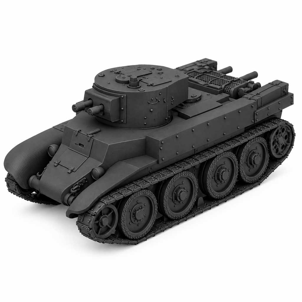 SSMODEL 1/72 1/144 Multi Scale KhBT-7 Soviet flamethrower tank Model Kit TSS0095
