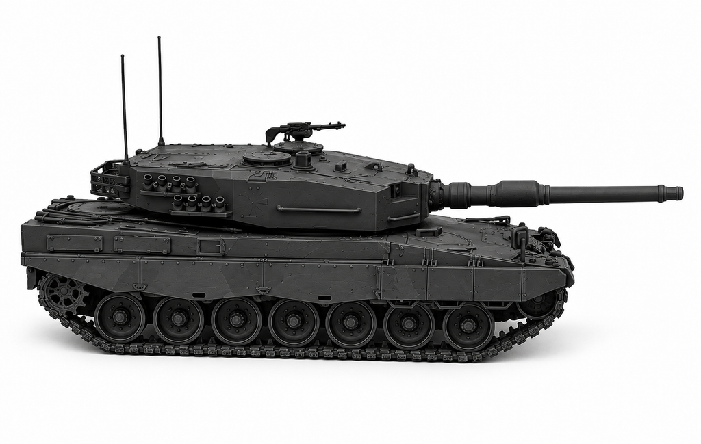 SSMODEL 1/72 1/144 Multi Scale  Leopard 2A1 Germany Cold war Tank MODEL TSS0664