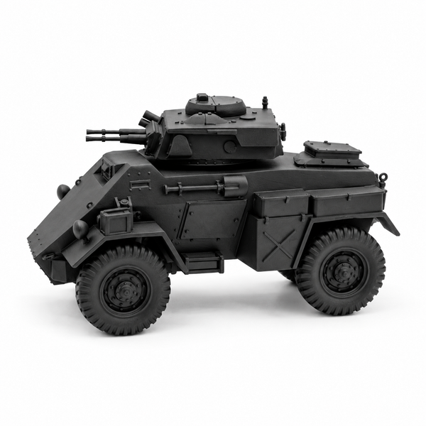 SSMODEL 1/72 1/144 Multi-Scale WWII British Armored Car Mk.II Model Kit TSS1256