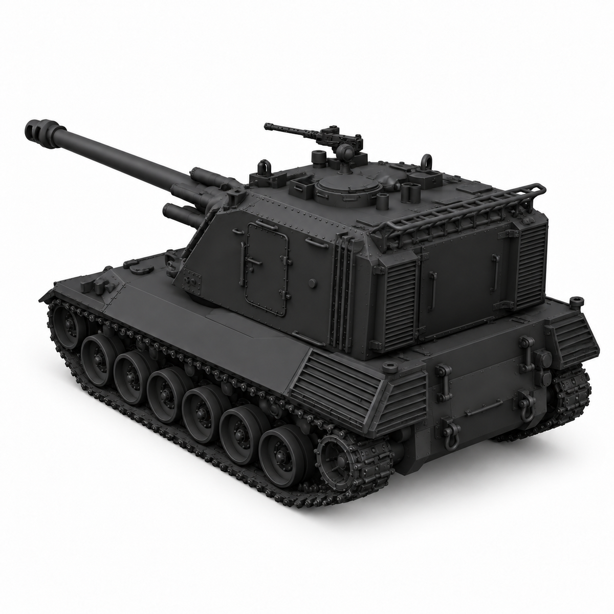 SSMODEL 1/72 1/144 Multi Scale Leopard GCT 155 French artillery MODEL TSS0365 — detail view 3