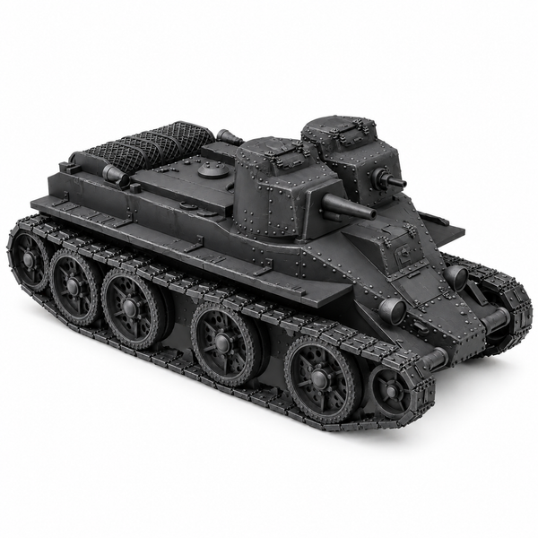 SSMODEL 1/72 1/144 Multi Scale BT4 Soviet fictional light tank Model Kit TSS0160
