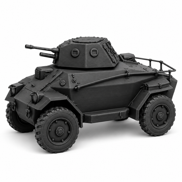SSMODEL 1/72 1/144 Multi-Scale Hungarian WW2 17 Vehicles Resin Model Kit TSS0804
