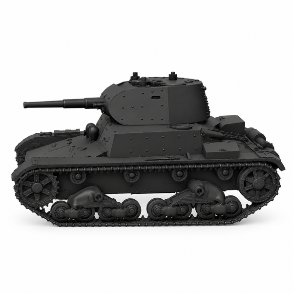 SSMODEL 1/72 1/144 Multi Scale T-26E Soviet light tank Resin Model Kit TSS0066