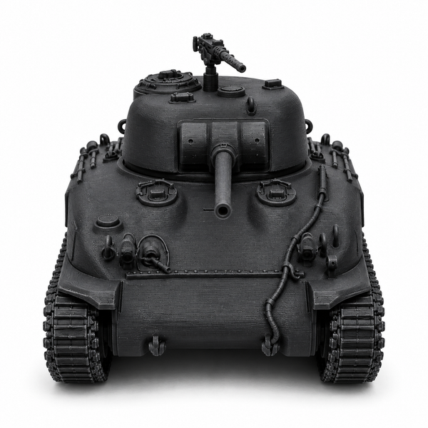 SSMODEL1/72 1/144 Multi-Scale M4A1 Sherman Late US Medium Tank MODEL KIT TSS0203