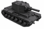 SSMODEL 1/72 1/144 Multi Scale KV-2 Soviet heavy tank resin MODEL kit TSS0137