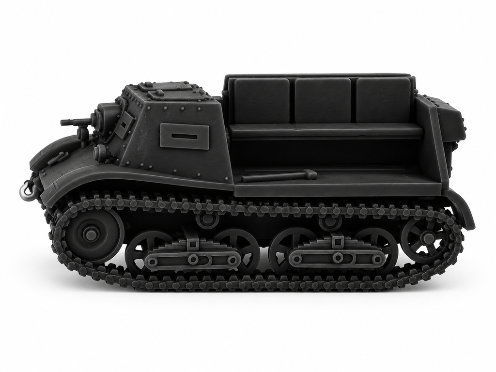 SSMODEL 1/72 1/144 T-20 Armored Tractor Komsomolets Tank Resin MODEL kit TSS1107