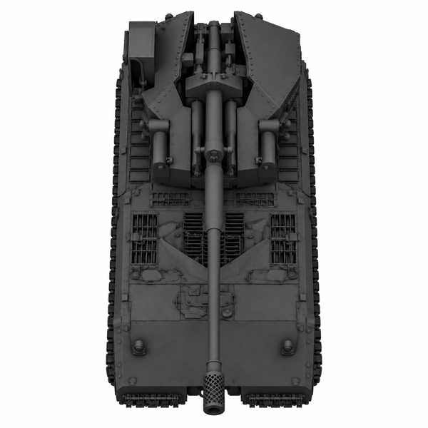 SSMODEL 1/72 1/144 Multi Scale Waffentrager auf Maus Tank MODEL kit TSS0347