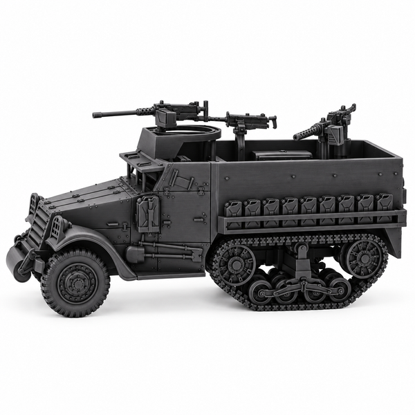 SSMODEL 1/72 1/144 WWII US M9A1 Half-track Lend-Lease Resin Model Kit TSS0890
