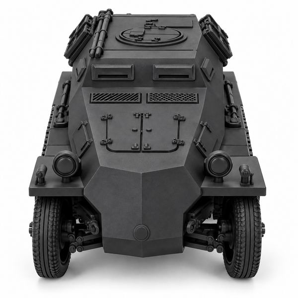 SSMODEL 1/72 1/144 Multi Scale Sd.Kfz.253 Observation Vehicle MODEL KIT TSS0939