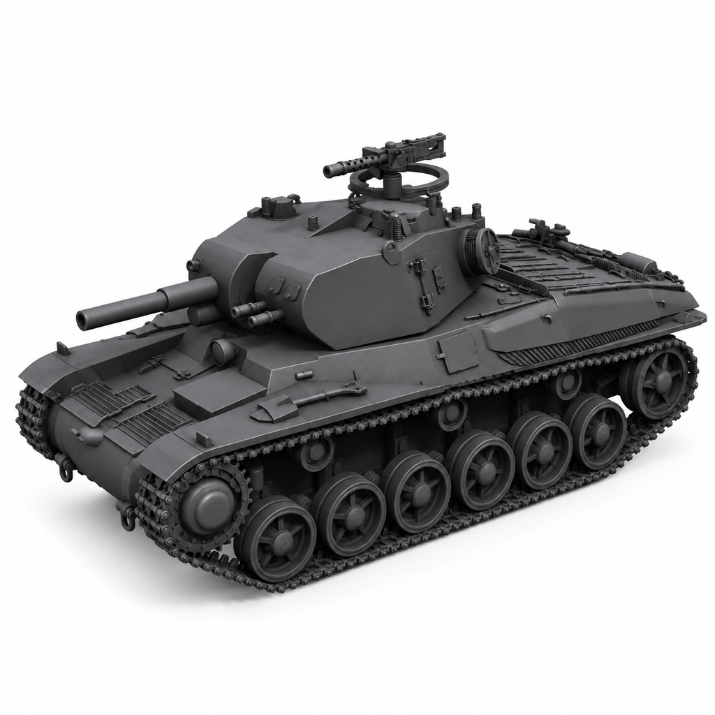 SSMODEL 1/72 1/144 Ikv 73 Swedish self-propelled gun tank MODEL kit TSS0384