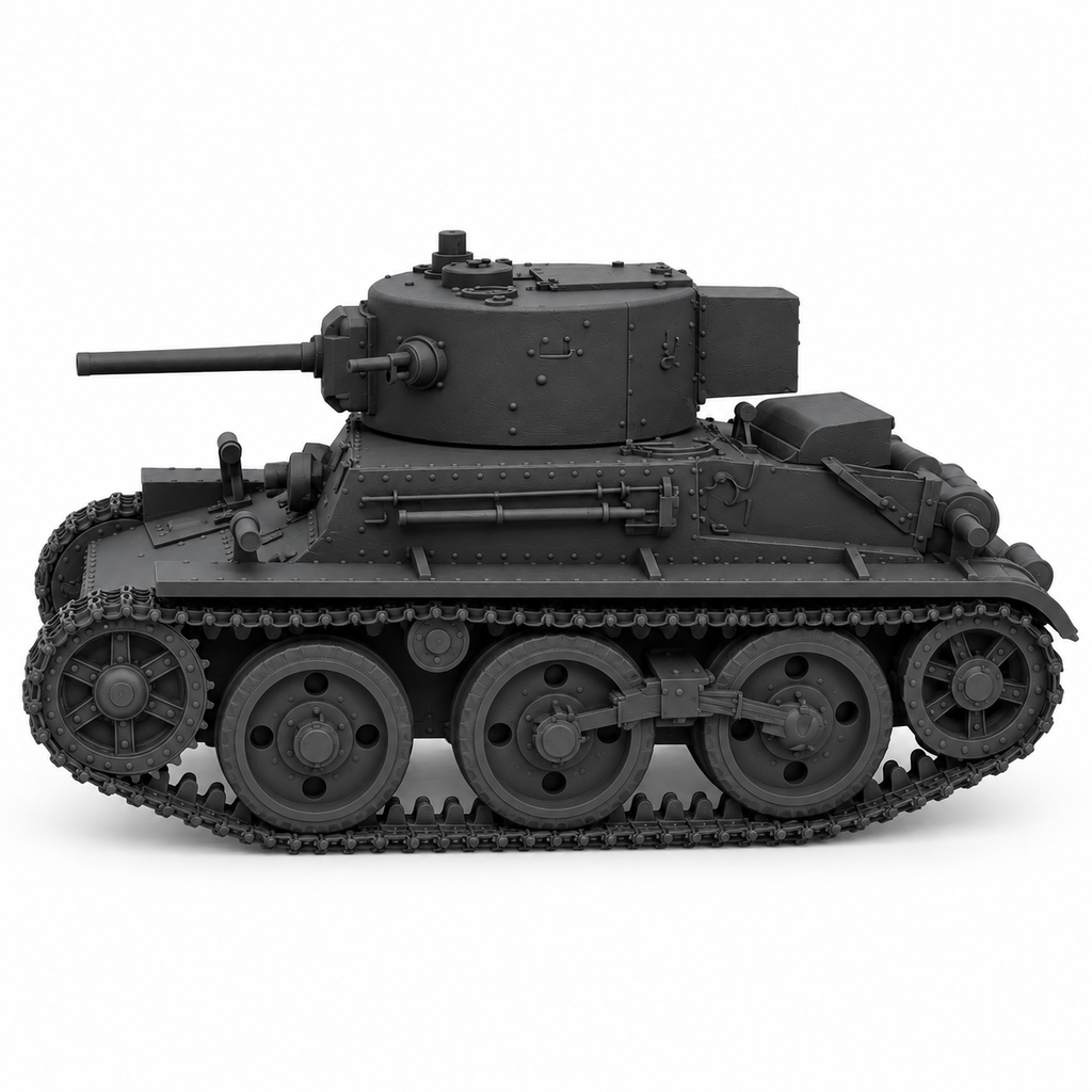 SSMODEL 1/72 1/144 Multi Scale KT-26 Soviet experimental light tank Kit TSS0056