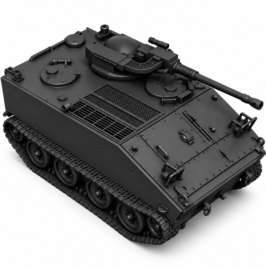 SSMODEL 1/72 1/144  Multi-Scale M114A2 US cold war APC Tank Resin MODEL TSS0229