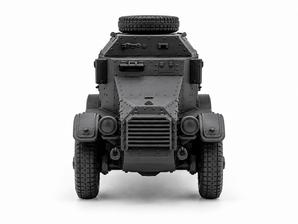 SSMODEL 1/72 1/144 Multi-Scale WWII French 179 Armored Car Resin Model TSS1220
