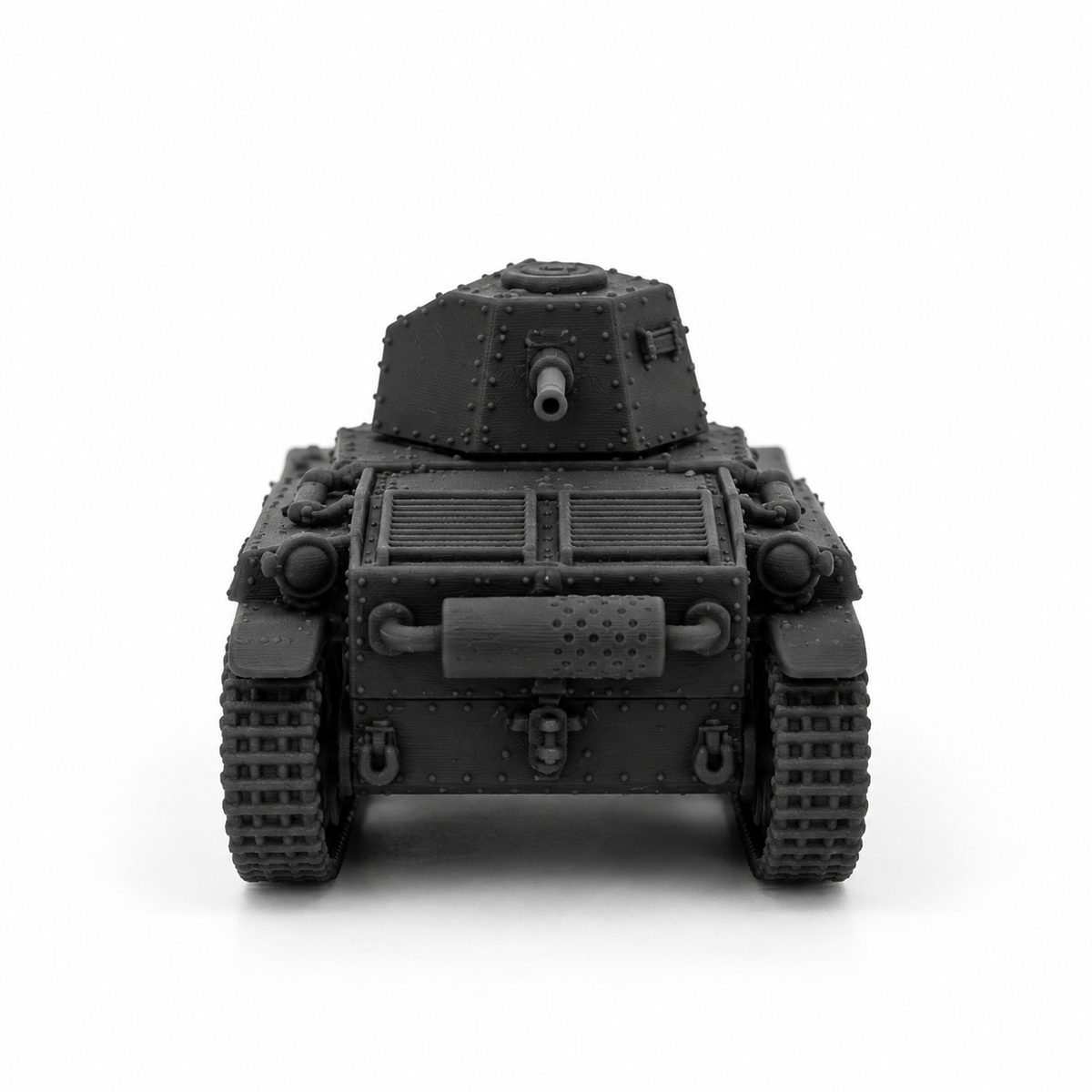 SSMODEL 1/72 1/144 AMR-35 ZT-1 French Light Tank WWII Resin Model Kit TSS1290 — detail view 2